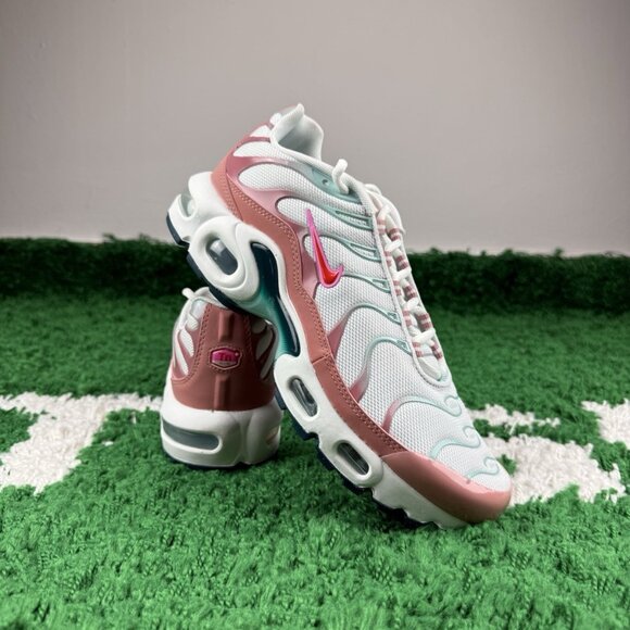 Nike Air Max Plus GS Red Stardust Jade Ice size 6.5Y Women’s size 8 CD0609-110 - Picture 11 of 11